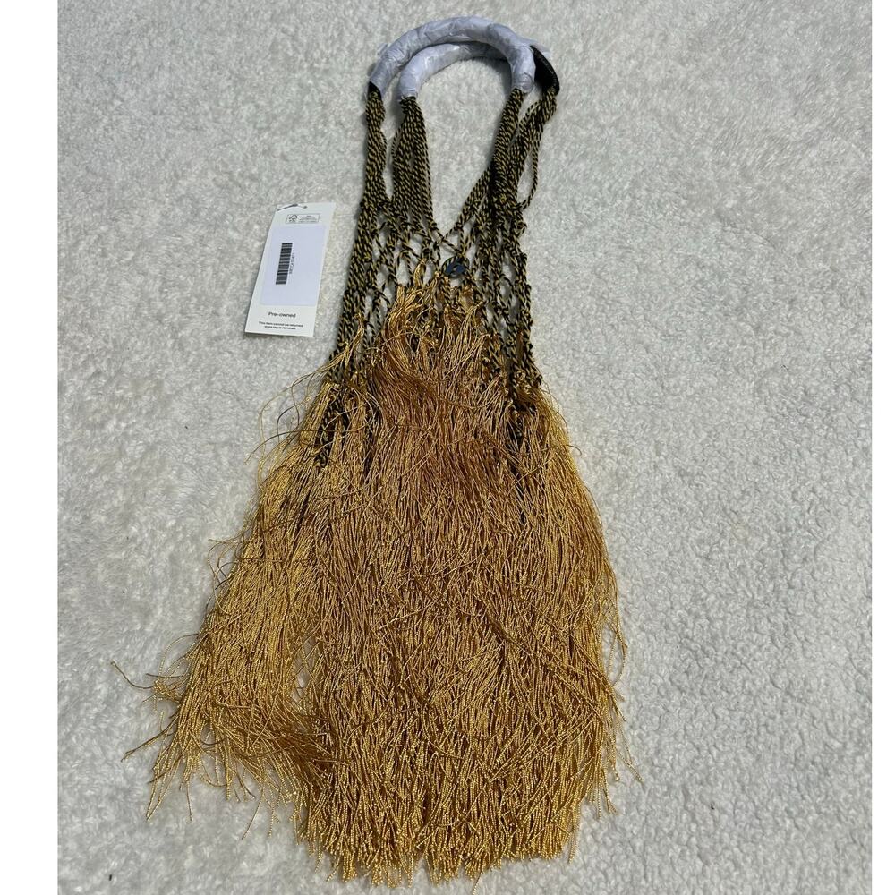 NEW $450 Petit Kouraj Fringe Tote Bag
